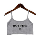 Casual Letter Print Crop Top