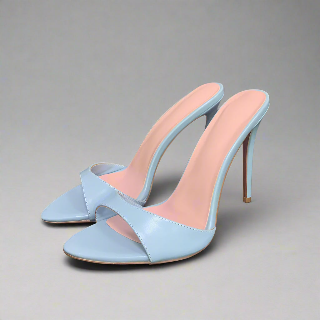 Cursive Hearts Pump Sandals