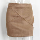 Runaway Baby Suede Mini Skirts