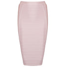 Solid Color Bewitching Pencil Skirt