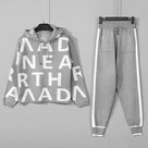 Spell It Out Pants Set