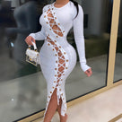 Just My Type Midi Dress