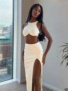 The Lights Out Skirt Set