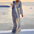 We Knew Every Line Maxi Dress