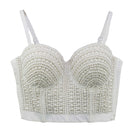 Tears Of Pearls Crop Top