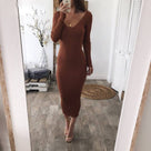Party In The Back Long Dress