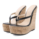 Fallen Leaves Wedges Sandal