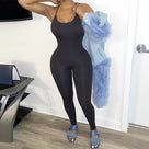 Meant To Be Bodycon Sporty Jumpsuit