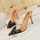 Take The Blame Ankle Strap Heels