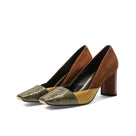 Please Me Brownie Pumps