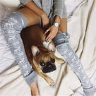 Knitted Over The Knee Socks