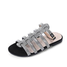 Glittery Gladiator Flat Sandal