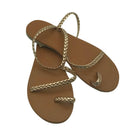 Rome Braid Strap Flat Sandal