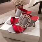 Sweet Escape Rhinestone Buckle Sandals