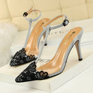 Take The Blame Ankle Strap Heels
