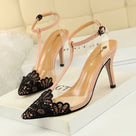 Take The Blame Ankle Strap Heels