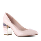 Sheepskin Gradient Color Heels Pump