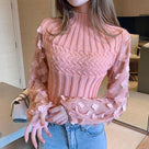 She Likes Everyone Knitted Blouse