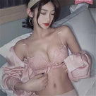 Lace It Up Front Closure Bra