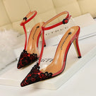Take The Blame Ankle Strap Heels