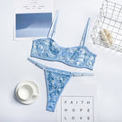 Blinking Lights Bra Set