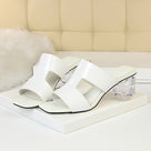 Sit Still, Look That Pretty Clear Heels