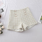Spring Love Button Shorts