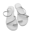 Rome Braid Strap Flat Sandal
