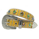 Vintage Rhinestones Decorated Luxury Belt