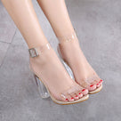 That's What I Want Ankle Strap Heels