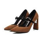 She Confident Square Stiletto Shoes