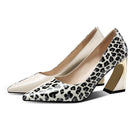 Mrs. Two Side Heeled Pump