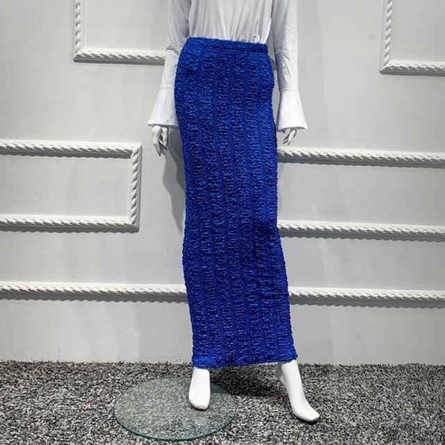 My Curly Pencil Skirt