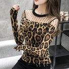 Whenever You're Ready Leopard Blouse