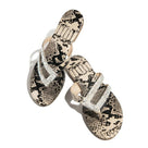 Rome Leopard with Rhinestone Sandal